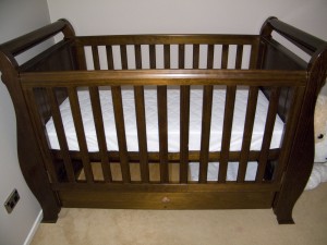 Our eBay Boori 3 in 1 Sleigh Cot