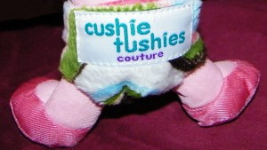 Cushie Tushies Sample Promotional Nappy from the Expo
