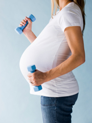 Avoid Using Hand Weights Over 0.5 Kgs During Exercise When Pregnant