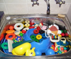 Soaking Second Hand Baby Toys