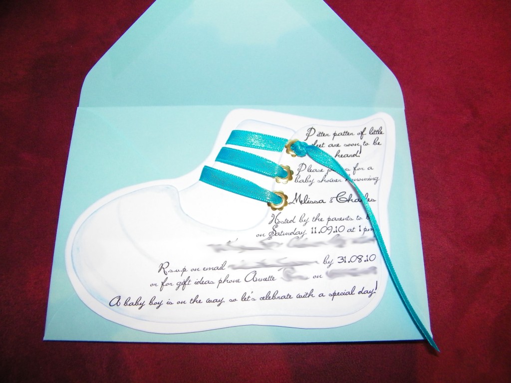 Addison's Baby Shower Invitations