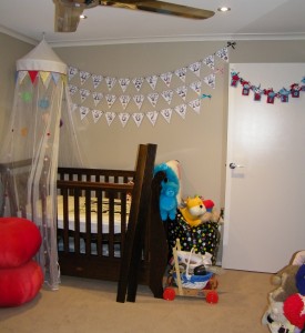 Little Snapshot of Addi's Bedroom with New Carpet