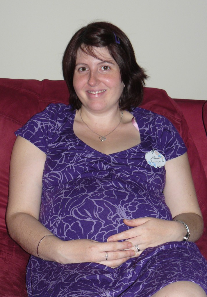 One Photo of Myself at the Baby Shower that I managed to Sneak - Taken At the End of the Day, a Great but Exhausting Party!!