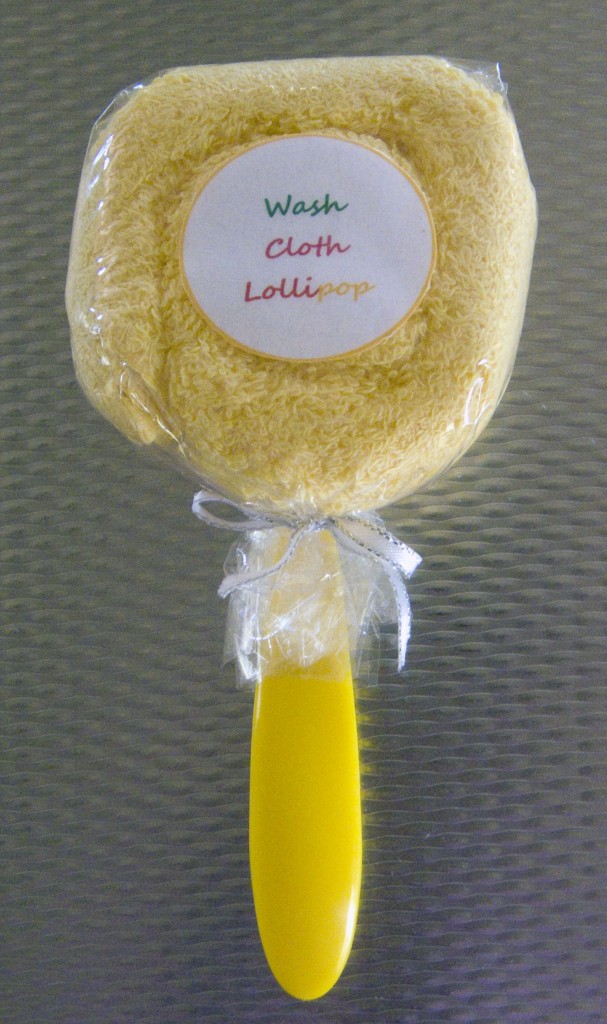 Lollipop Wash Cloth Gift