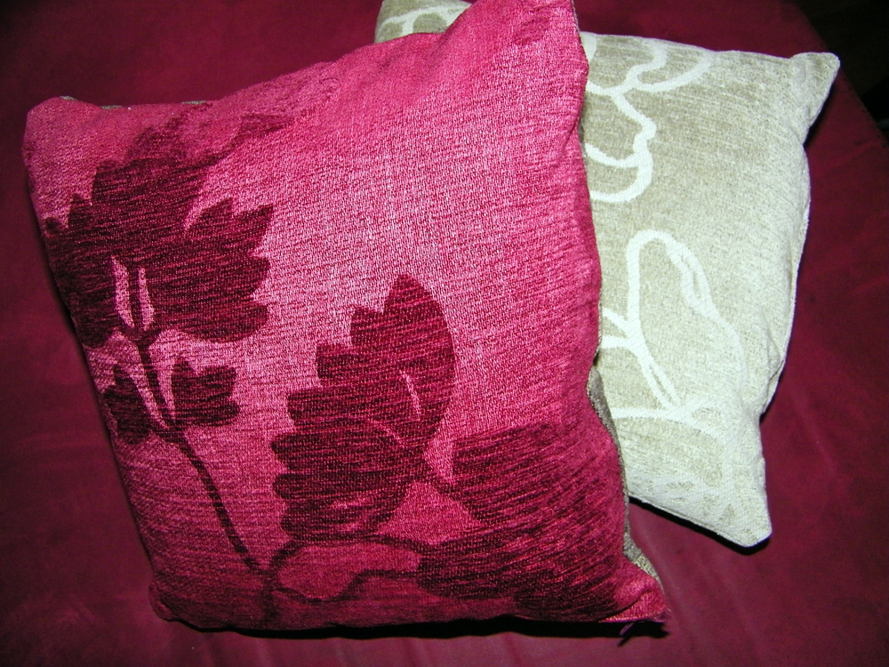 The scatter cushions that I made today
