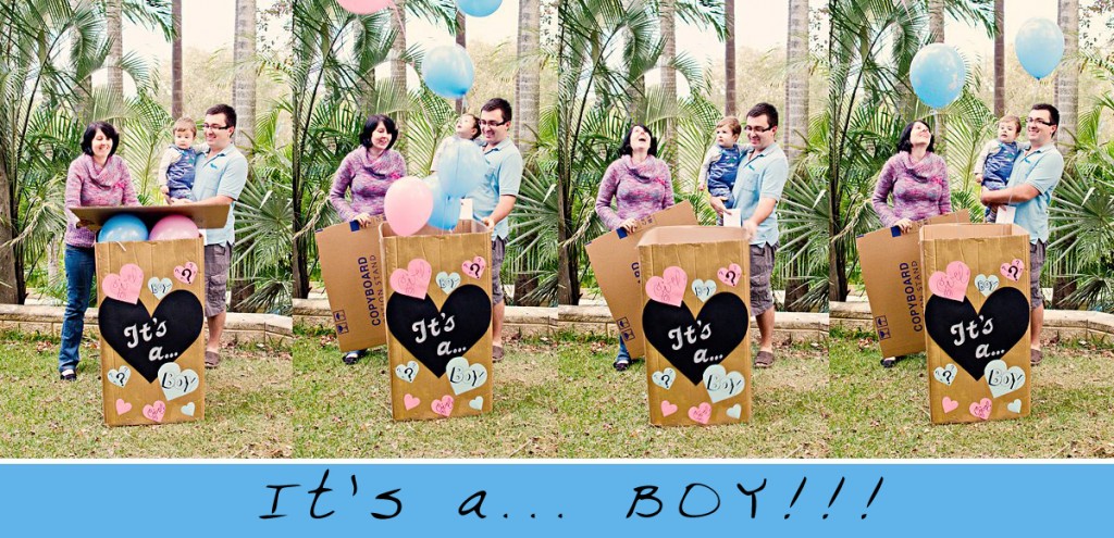 The Big Gender Reveal...It's a... BOY!!!