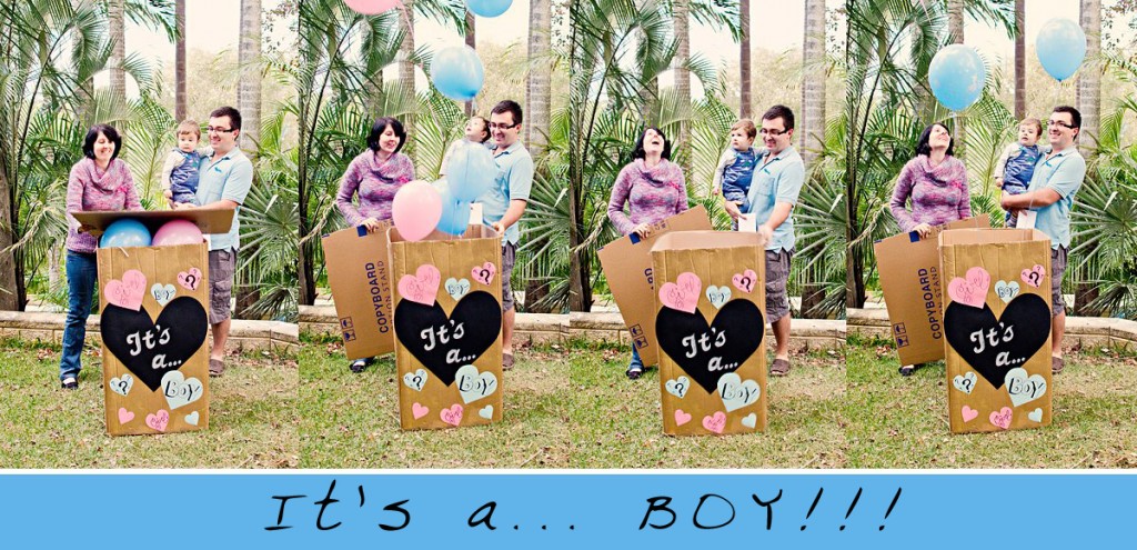 The Big Gender Reveal...It's a... BOY!!!