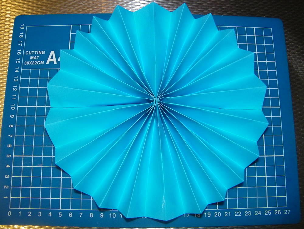 Finished Paper Wheel Fan