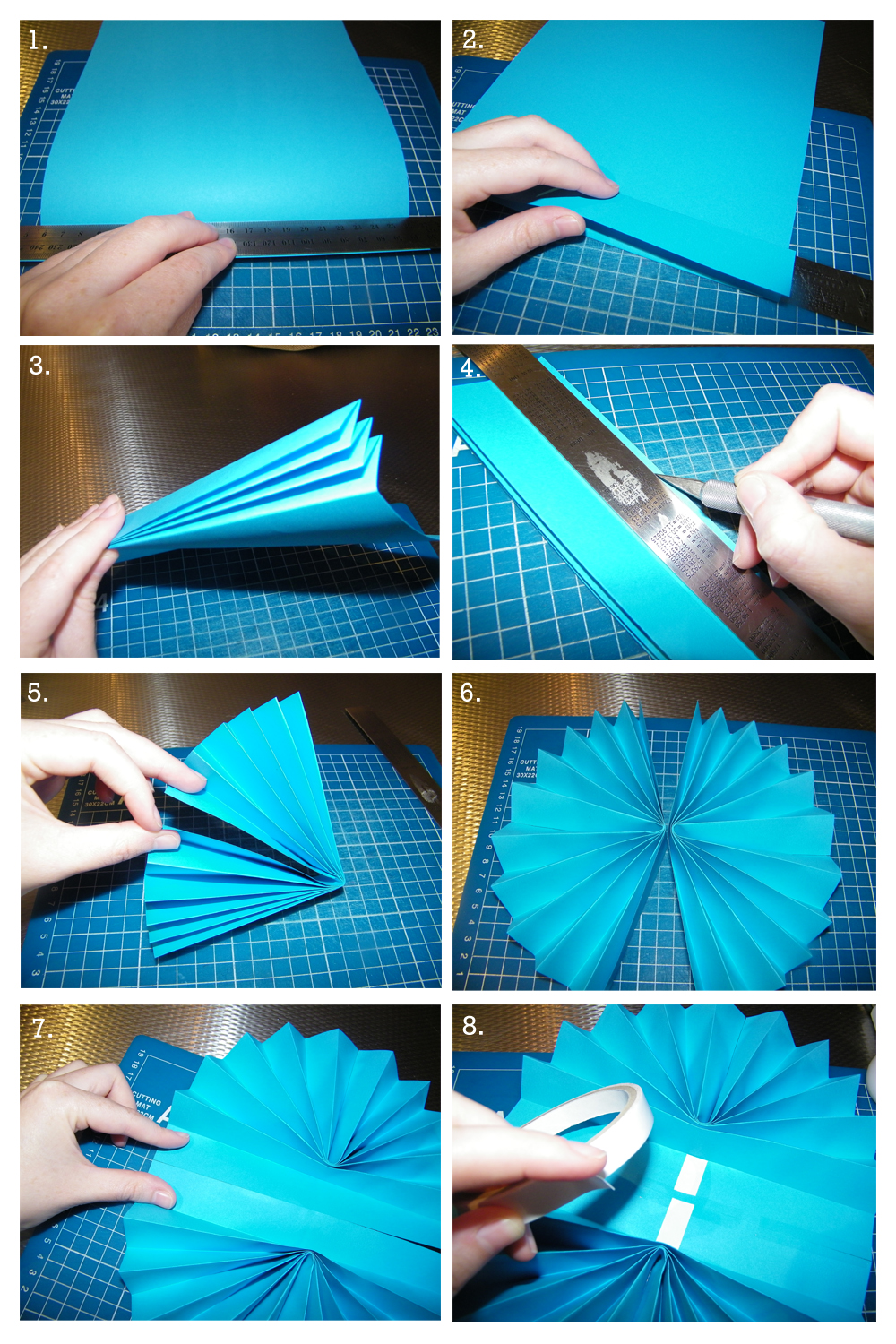 How To Make Paper Wheel Fans