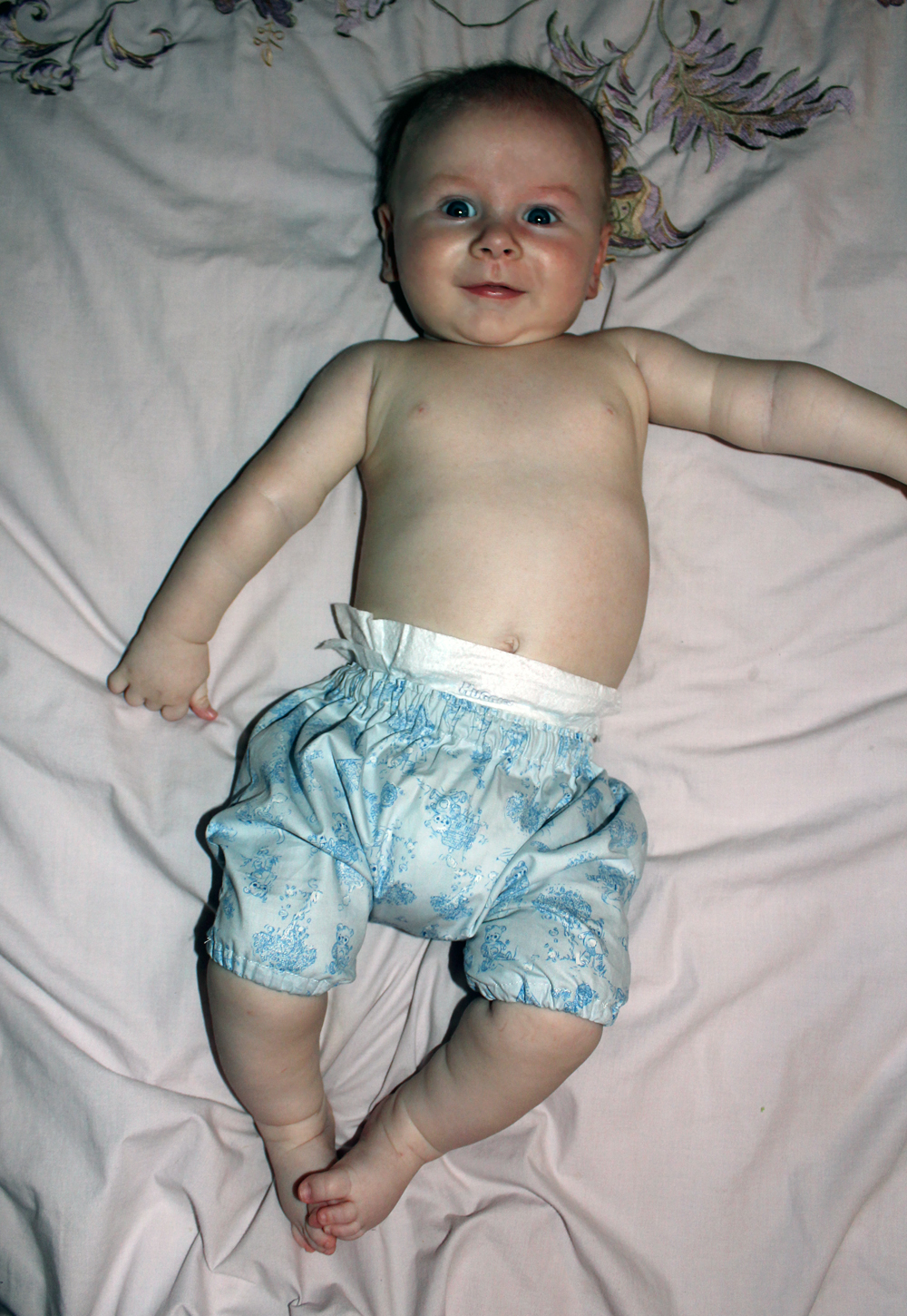 Preston in his Baby Bloomers