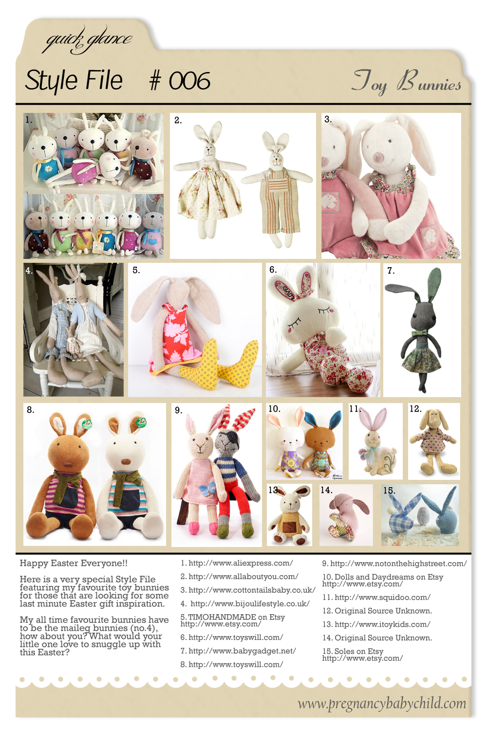 Style File 006 Toy Bunnies