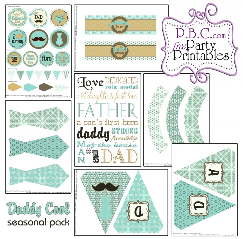 Daddy Cool Seasonal Pack : Pregnancy Baby Child